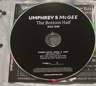 Umphrey's McGee - The Bottom Half ADVANCE PROMO 2CD (*SLEEVE