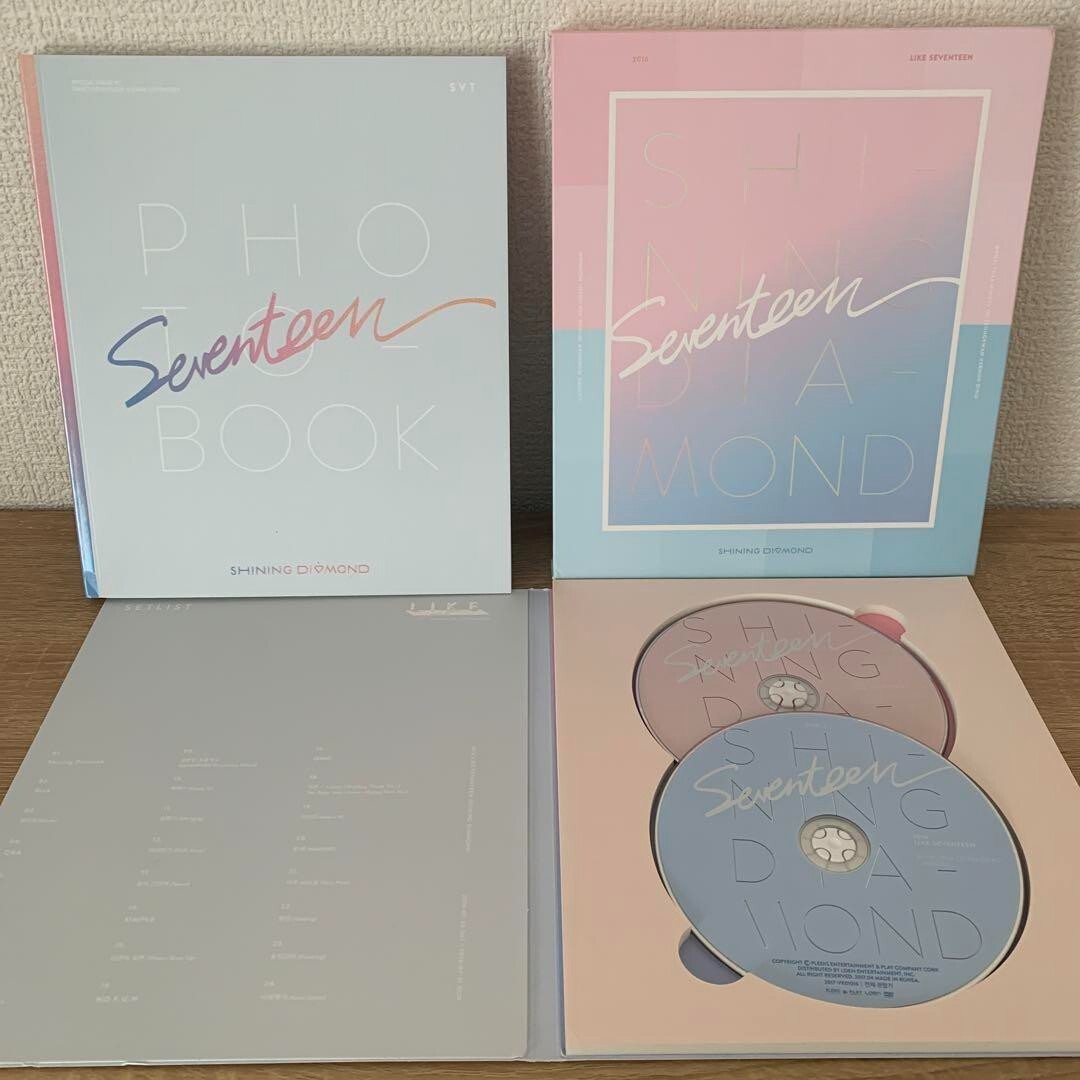 SEVENTEEN Like Shining Diamond Concert 2016 DVD 2 Disc K-POP Idol