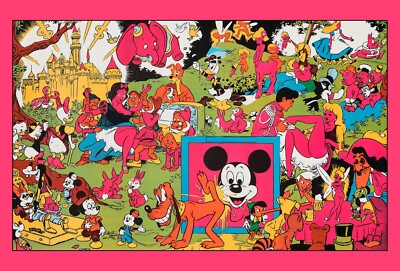 Disney Memorial Orgy Poster Wally Wood Classic Erotic Adult Movie