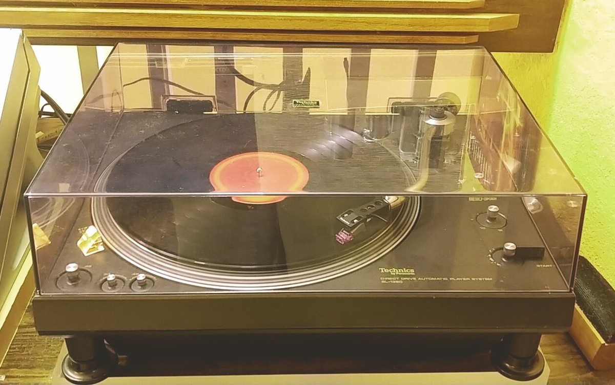 Technics SL-1350 DD Fully Automatic Multiplay Turntable Serviced W