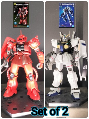 HG 1/144 Gundam Mk-II & Char's Zaku II (21st CENTURY REAL TYPE Ver