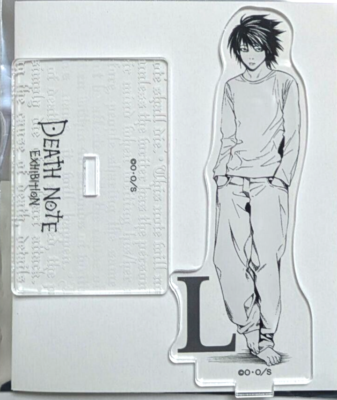 Death Note Exhibition Acrylic Stand Figure L Lawliet Anime JP | eBay