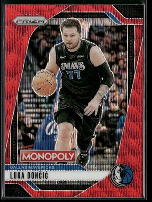 Luka Doncic 2024-25 Panini Prizm Monopoly Red Prizms #49 | eBay