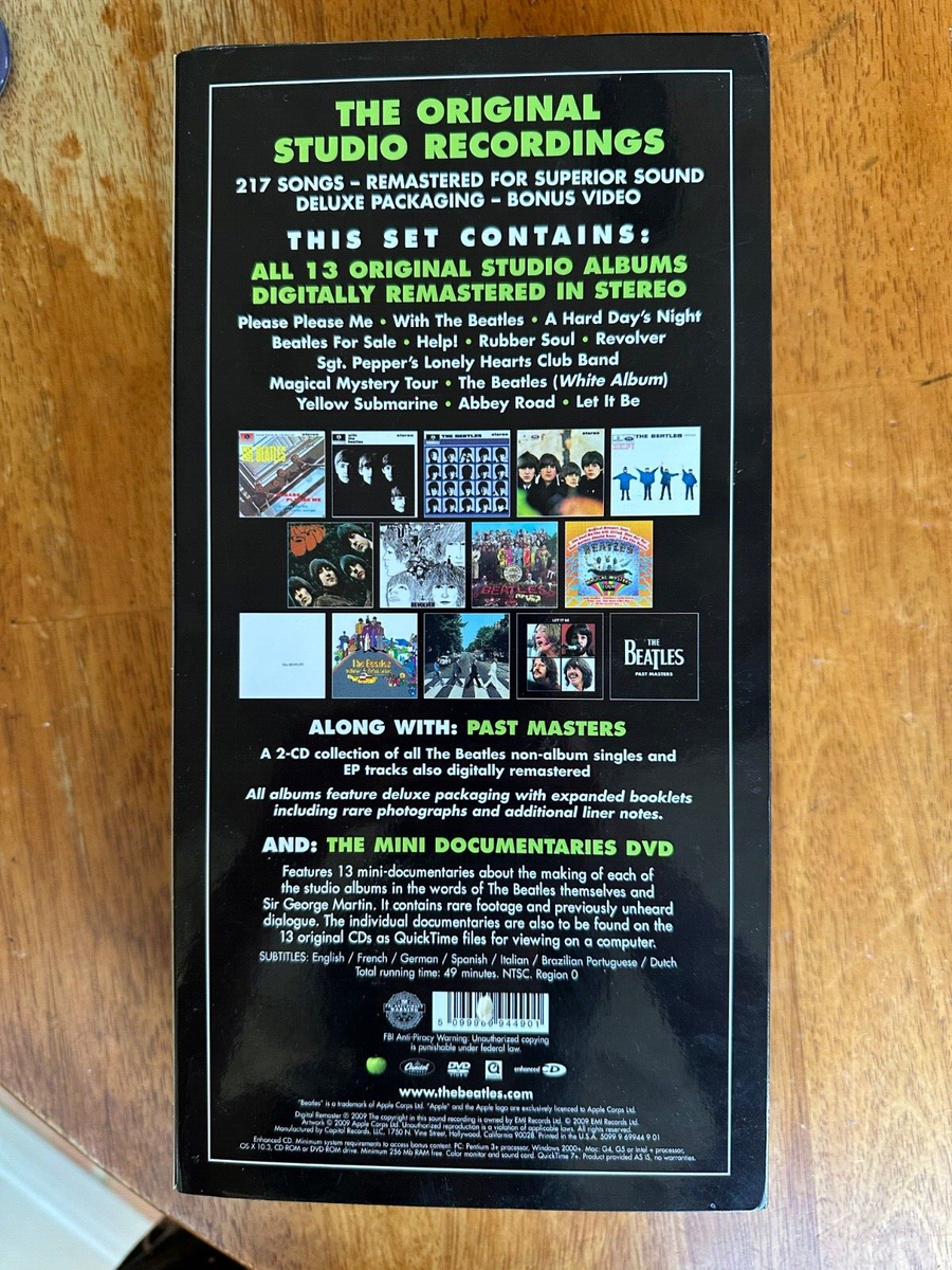 The Beatles: The Original Studio Recordings Box Set. Remastered