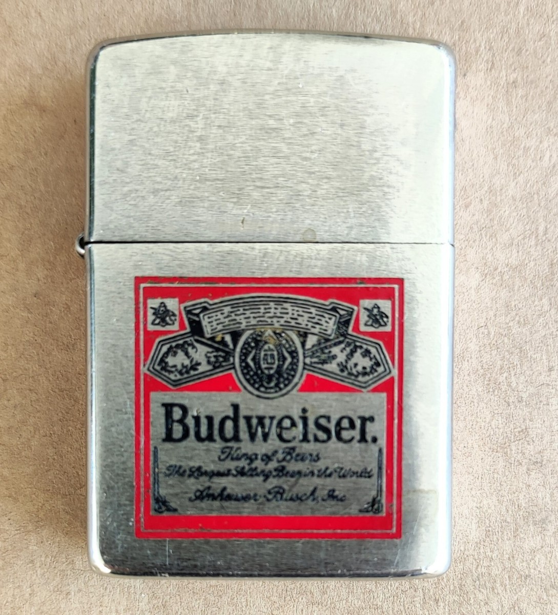 Zippo Lighter Budweiser | eBay