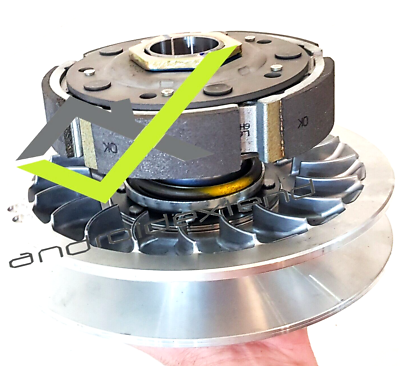 SYM MAXSYM 600i CVT COMPLETE REAR PULLEY KIT with CLUTCH | eBay