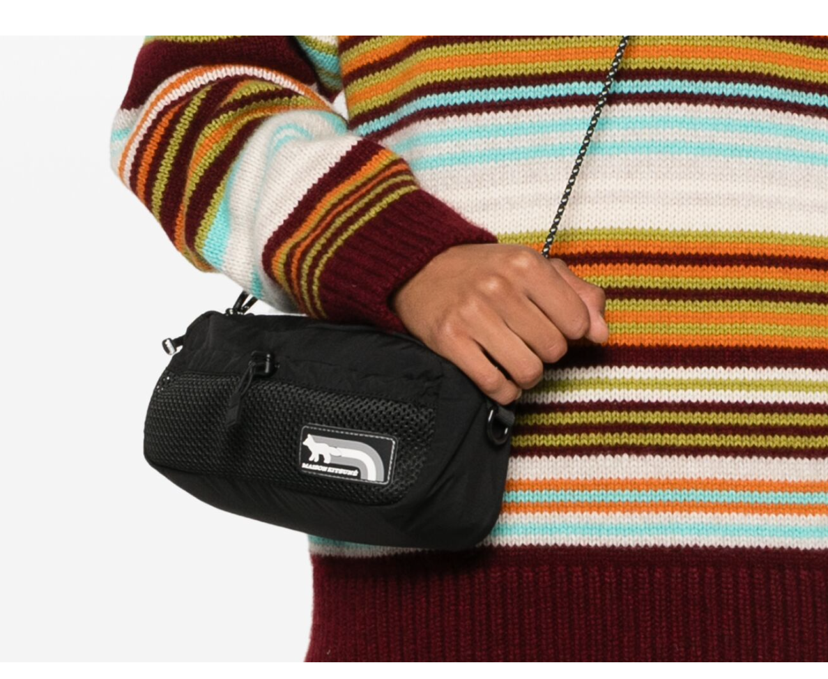 MAISON KITSUNE FLASH FOX 🦊 Crossbody bag MSRP$336 | eBay