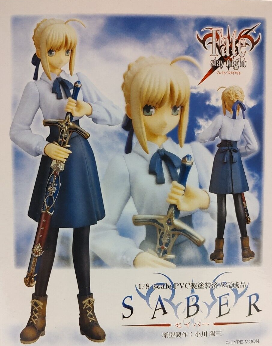 2006 KOTOBUKIYA FATE/STAY NIGHT SABER 1/8 SCALE FIGURE NEW SEALED