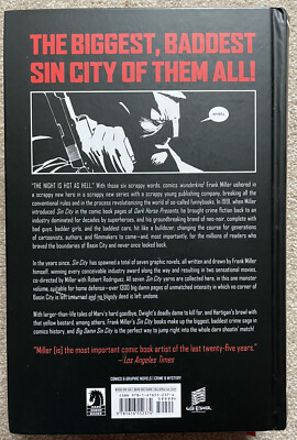 FRANK MILLER'S Big Damn Sin City SIGNED Hardcover Book Dark Horse