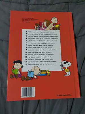 Peanuts Charlie Brown's 'CYCLOPEDIA BOOK Volume #14 Clothes From