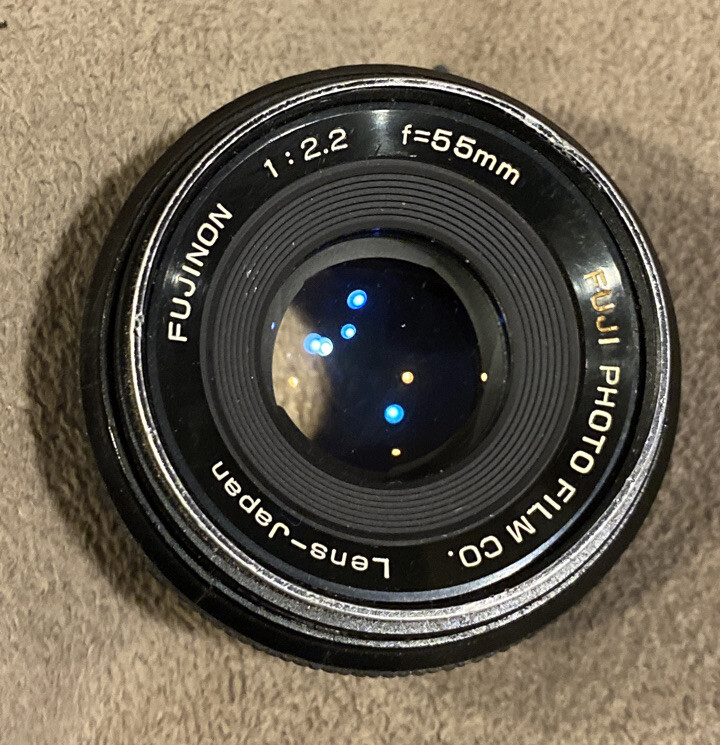 Fuji Fujinon 55mm f2.2 M42 Screw Mount Prime Lens *Excellent