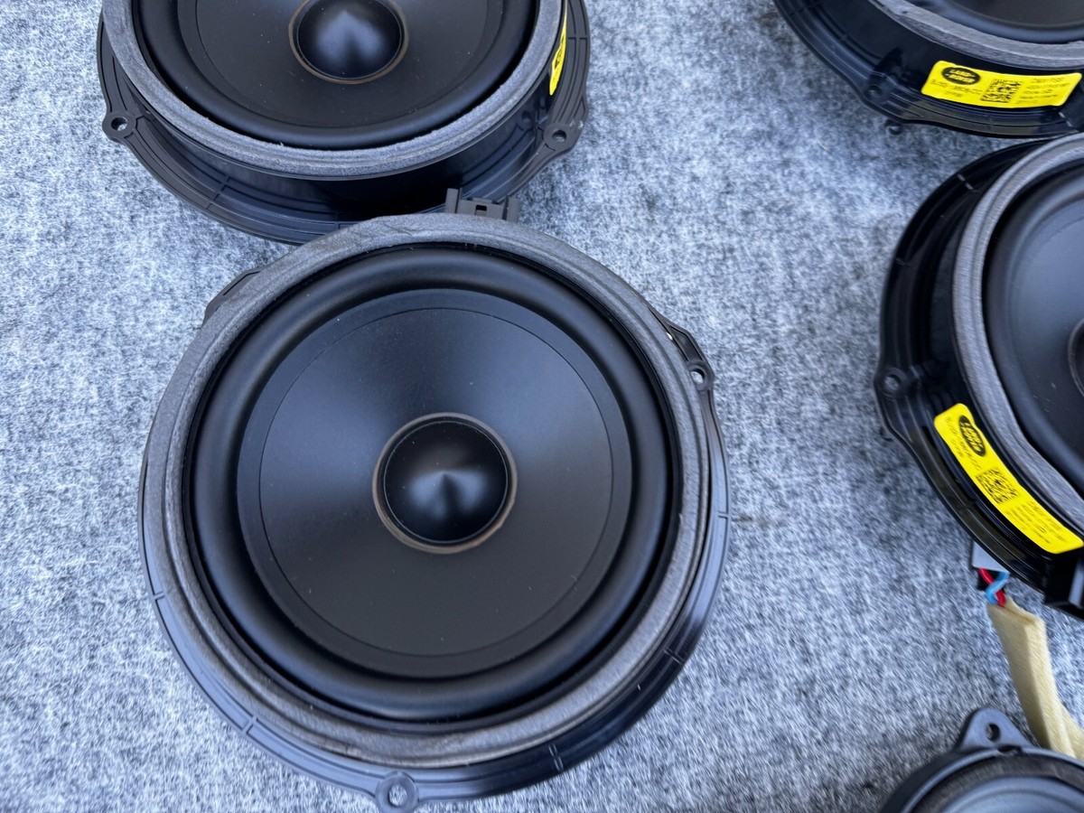 2009-2015 Jaguar XF XFR Meridian Door Speaker Tweeter Set