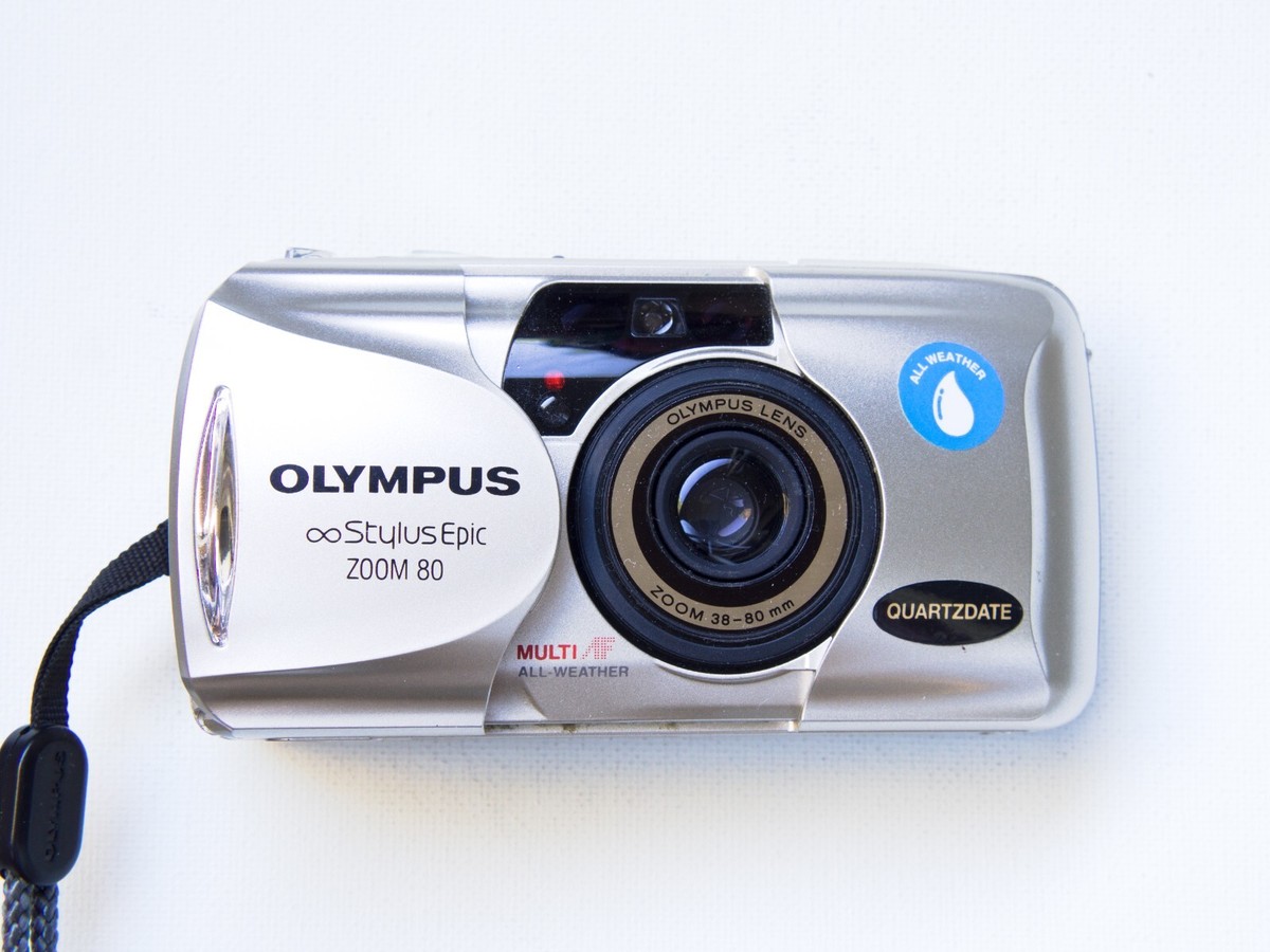Olympus Stylus Epic Zoom 80 MJU II 35mm Point Shoot Camera