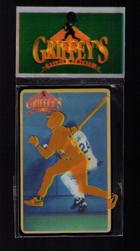 1992 Alrak golden moments KEN GRIFFEY JR. card (credit card size