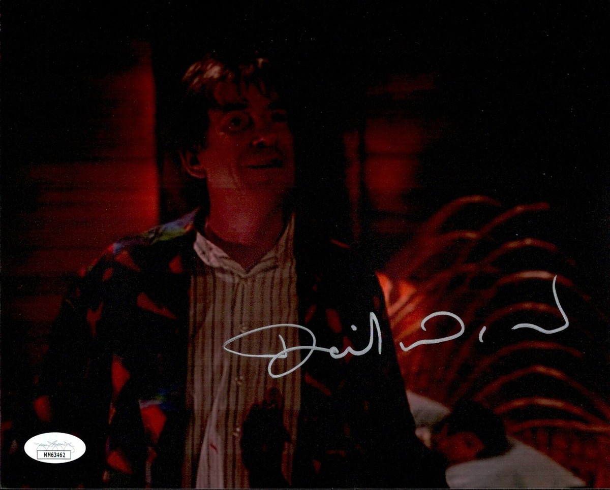 DAVID WARNER Signed Thomas Eckhardt TWIN PEAKS 8x10 Photo JSA COA