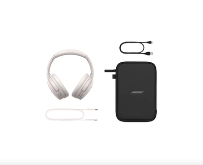 Bose QuietComfort SE Noise Cancelling Wireless Headphones – White