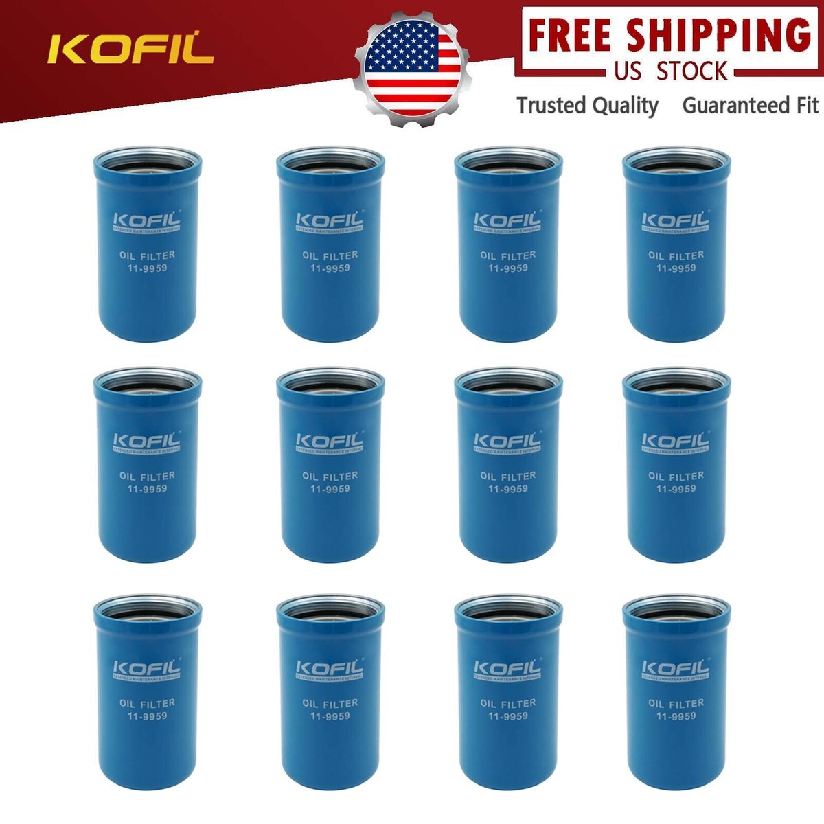12/Oil Filter 119959 11-9959 TK119959 for Thermo King S600 TK