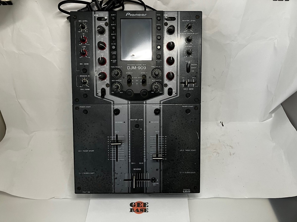 Pioneer DJM-909 DJ Audio Mixer 2-Channel Equipment Touch Screen