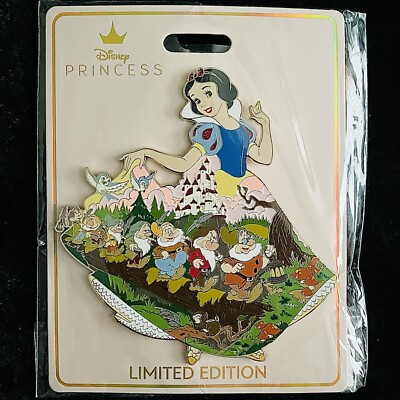 LE 400 WDI Princess Snow White Seven Dwarf Dress Collage MOG D23
