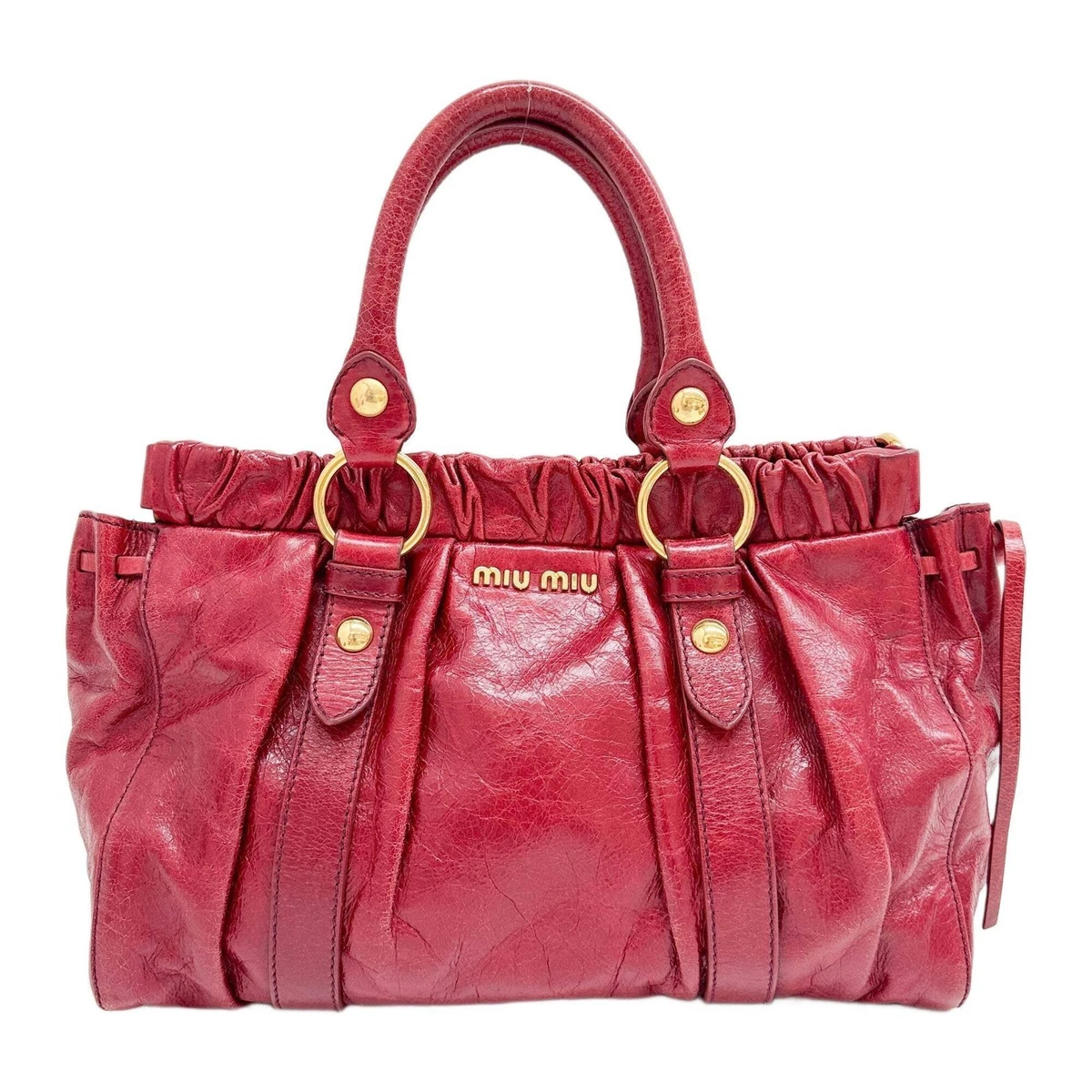 Miu Miu Red Bags & Handbags for Women for sale | eBay