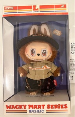 POP MART The Monsters Labubu Wacky Mart Vinyl Plush Keychain Japan