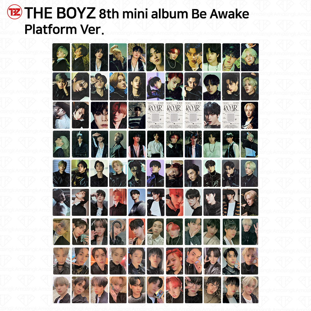 The Boyz 8th Mini Album Be Awake Platform ver Mini Card Official