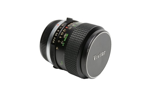 Vintage Vivitar Lens Auto Wide-Angle 35mm-52mm 1:2.8 Zoom Camera