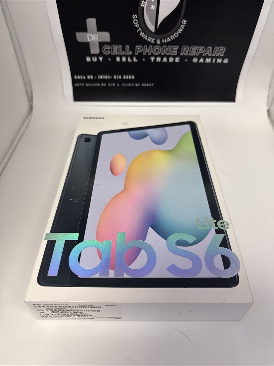 Samsung Galaxy Tab S6 Lite SM-P613 64 GB, Wi-Fi, 10.4 in - Gray