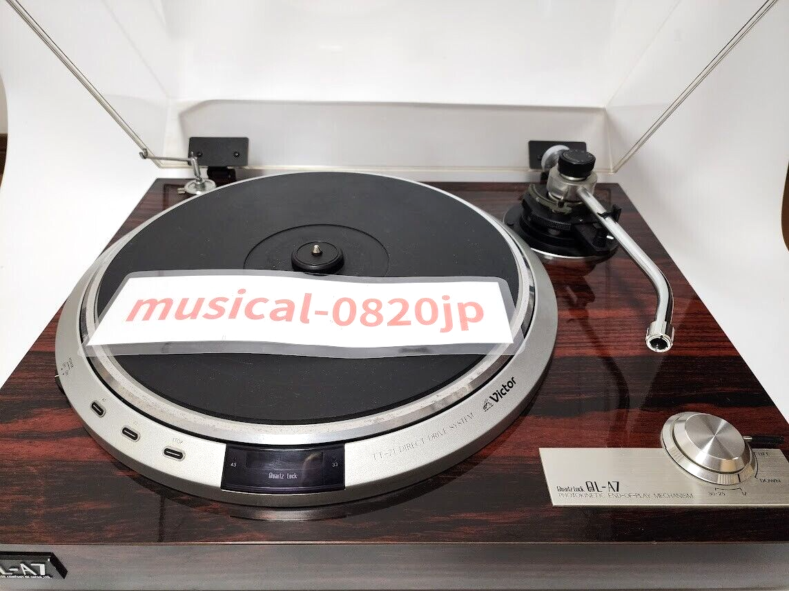 Victor QL-A7 Stereo Record Player turntable Brown | eBay