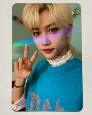 Stray Kids FELIX Christmas Evel Interpark Official Photocard Photo