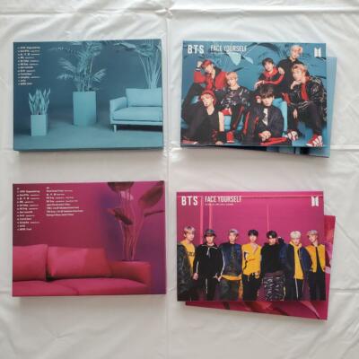 BTS Face Yourself Limited Edition B & C 2 Set CD DVD Photo Booklet
