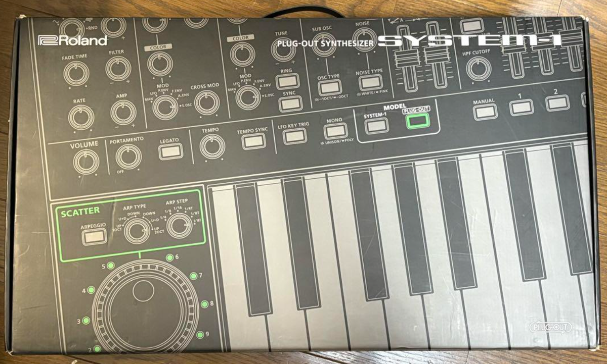 Roland SYSTEM-1 Plug-Out Analog ModelingKeyboard Synthesizer Japan