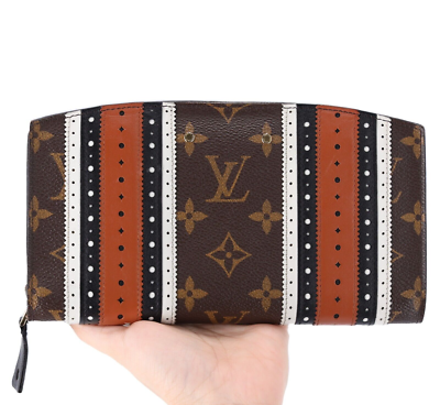 Louis Vuitton Steamer Zippy Wallet Limited Edition Brogue Monogram
