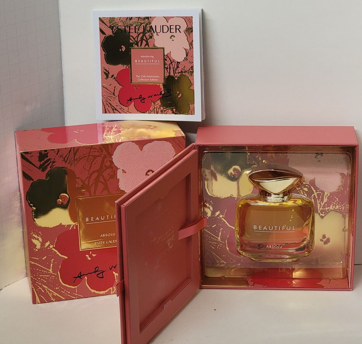 ESTEE LAUDER BEAUTIFUL ABSOLU EDP Spray 1.7 oz/50 ml Andy Warhol
