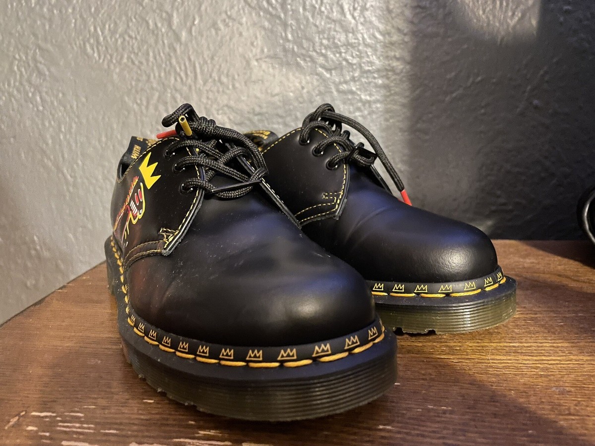 Dr. Martens Jean-Michael Basquiat 1461 Derby Oxford Unisex W/ Box