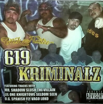 TRICK NASTEE 619 KRIMINALZ SEALED CD RAP G FUNK LATIN CHICANO