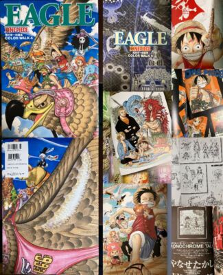 Set of 11) ONE PIECE COLOR WALK 1 to 10 & STRONG WORLD, Art