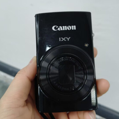 Canon IXY 210 Black 20.0MP 8x Zoom Compact Digital Camera -85% New