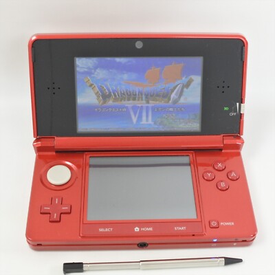 Nintendo 3DS Console CTR-001 FLARE RED Boxed CJM128474387 nds | eBay