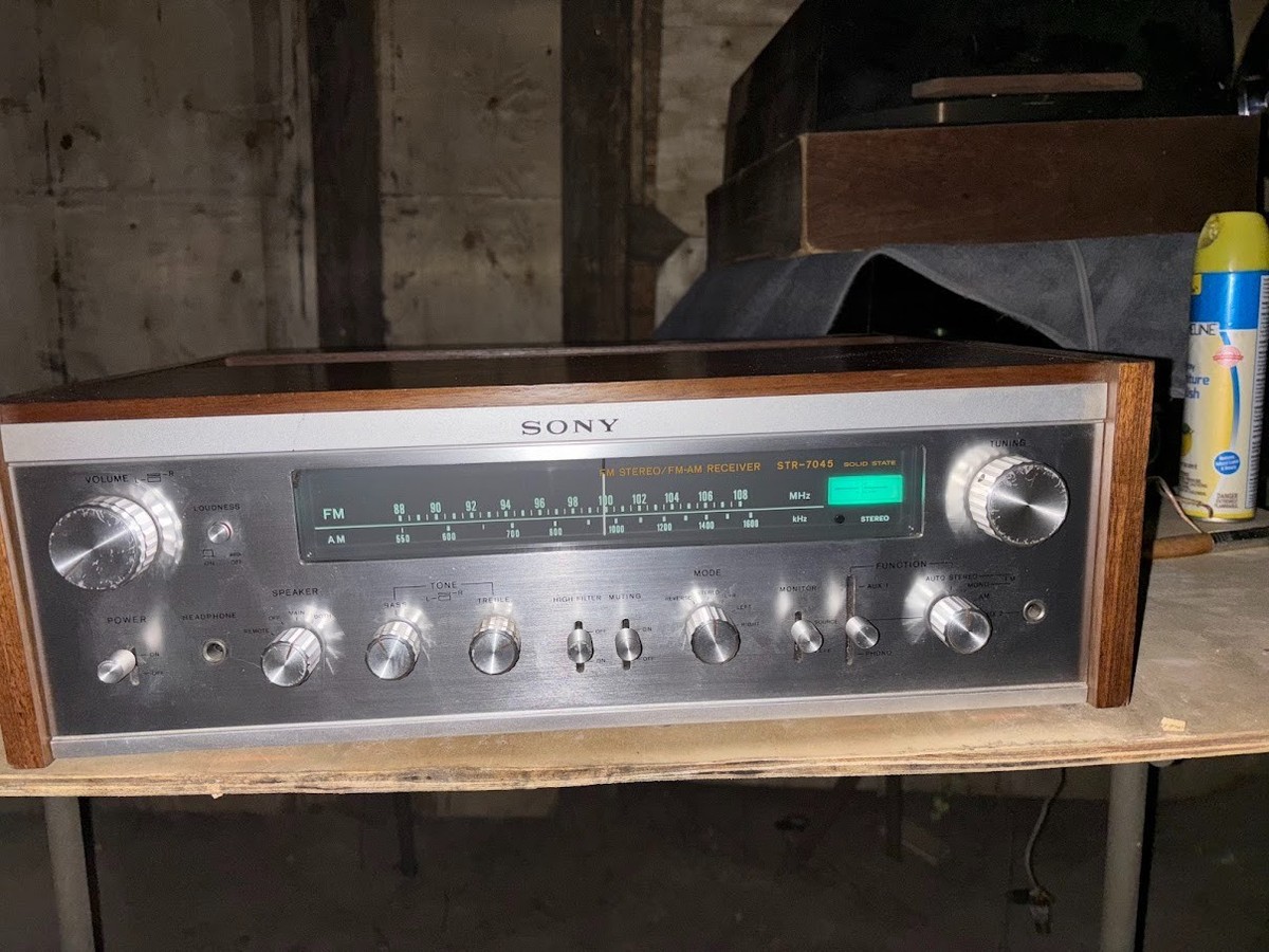 Vintage Sony STR 6045 Stereo Receiver-Cleaned, Tested, Outstanding