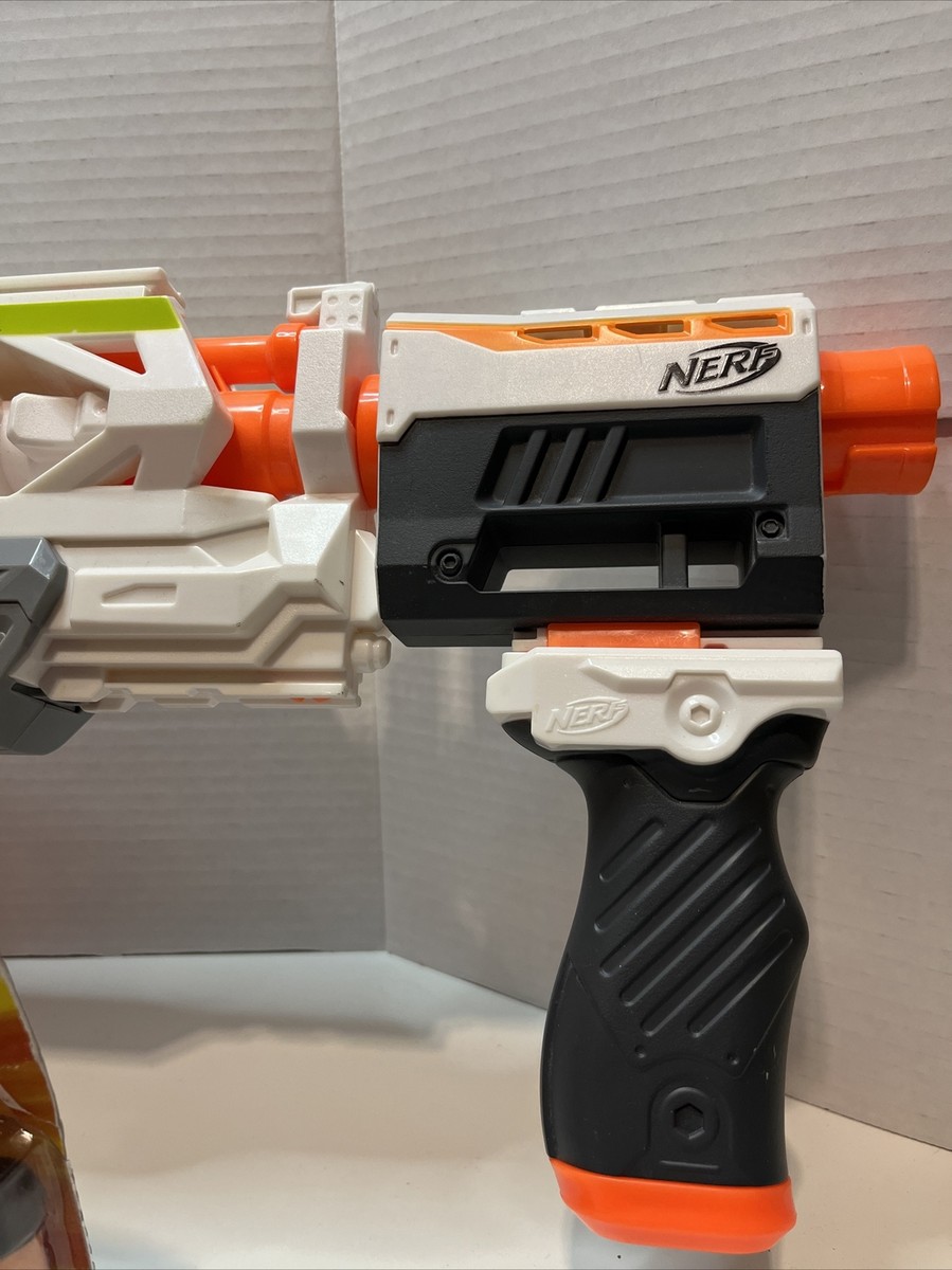 Nerf Modulus Longstrike Blaster & EX3 Laser Pistol.+Whistle Dart