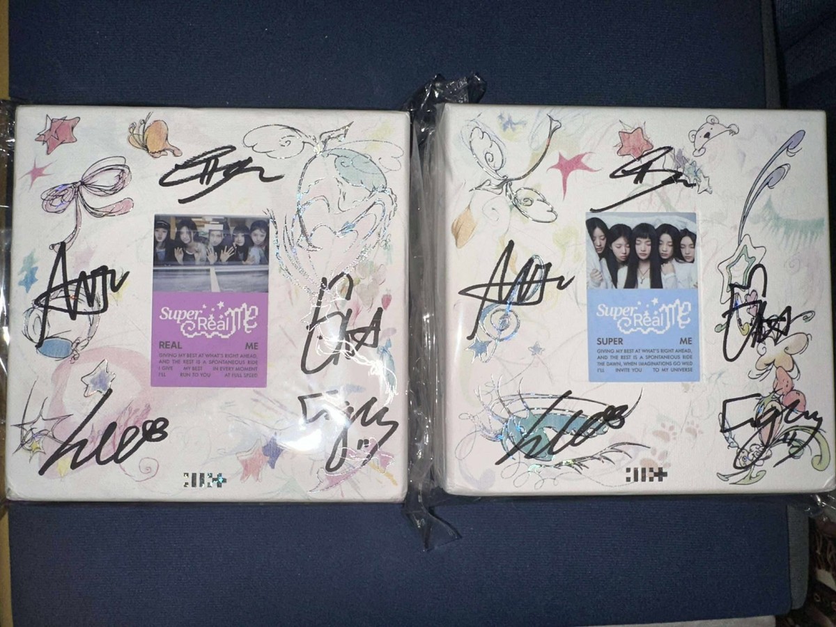 ILLIT OFFICIAL AUTOGRAPH SIGNED MWAVE ALBUM SUPER REAL | eBay