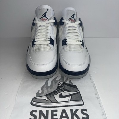 Size 10 - Jordan 4 Retro Mid Midnight Navy for sale online | eBay