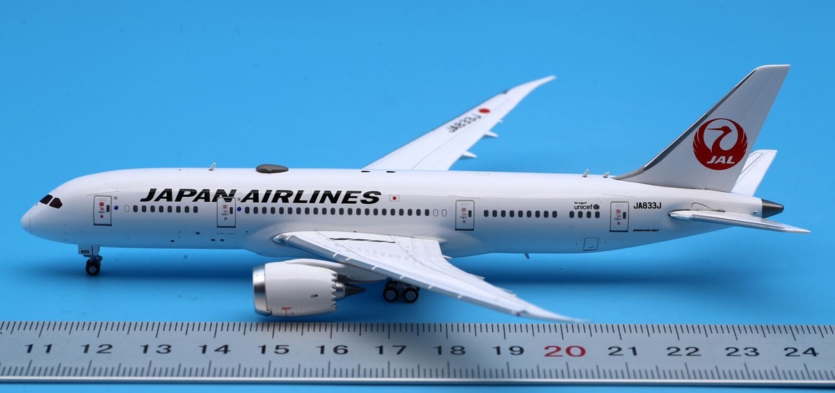 JAL 787-8 日本航空 JA833J JC 1:400 JAL 787-8 日本航空 JA833J JC 1