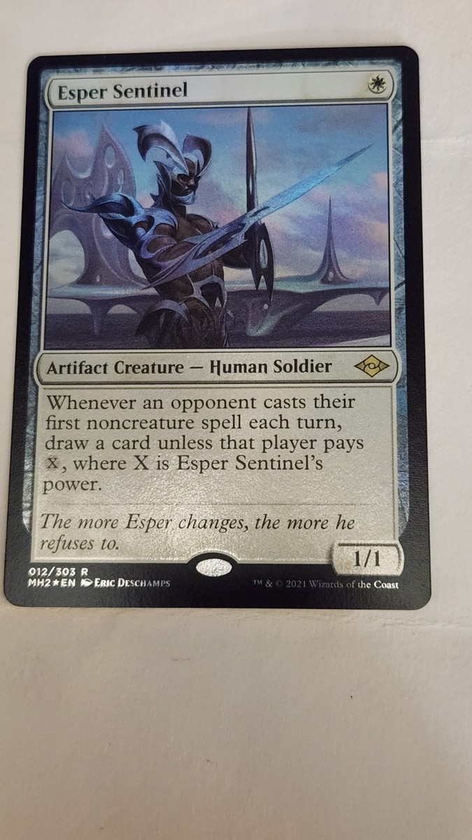 FOIL Esper Sentinel MTG MH2 012 Modern Horizons 2 Rare EDH Staple