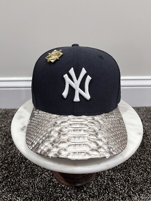 Just Don MLB NYY New York Yankes 2021 Snakeskin Navy Hat | eBay