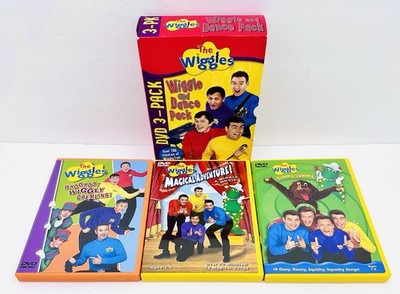 The Wiggles: Wiggle and Dance Pack - 3 DVD Set MINT Discs Yummy