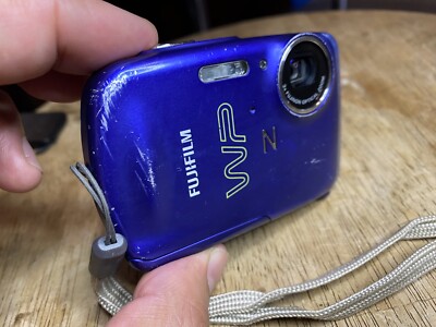 Fujifilm FinePix Z33WP Digital Camera Blue Purple Waterproof