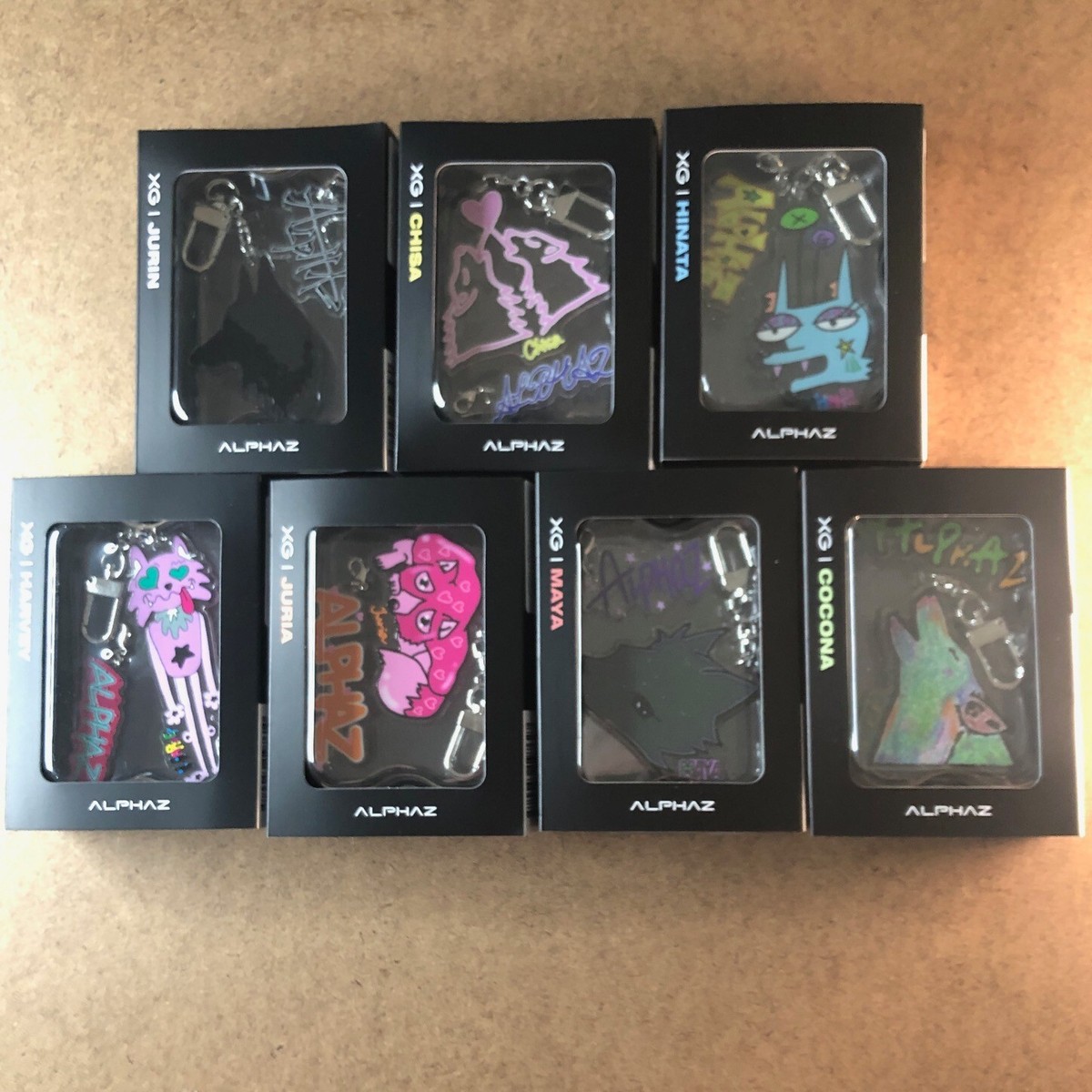 XG アクリルキーホルダー HINATA ALPHAZ LIMITED Acrylic Keyholder