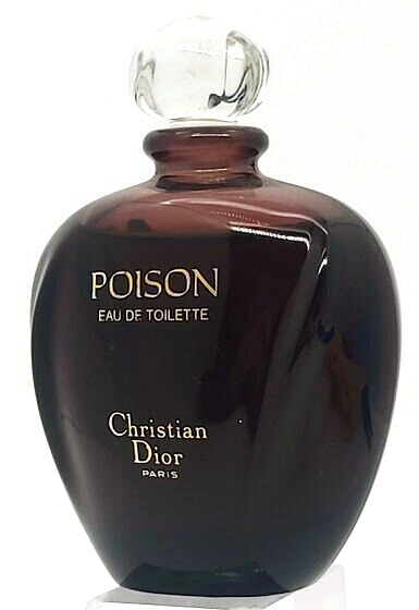 ❤️Christian Dior POISON,EAU DE TOILETTE,1.7oz50ml,Glass stopper